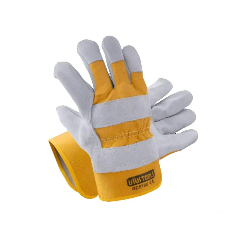 Leather Work Gloves 220G (XL) - كفوف شغل جلد